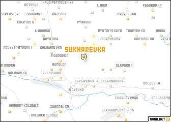 map of Sukharevka