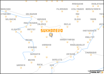 map of Sukharëvo