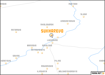 map of Sukharëvo