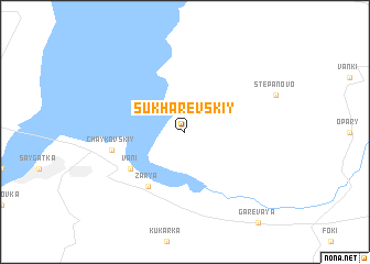 map of Sukharevskiy