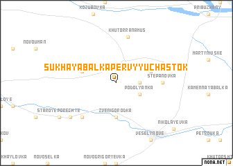 map of Sukhaya Balka Pervyy Uchastok