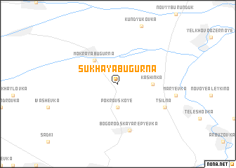 map of Sukhaya Bugurna