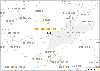 map of Sukhaya Orlitsa