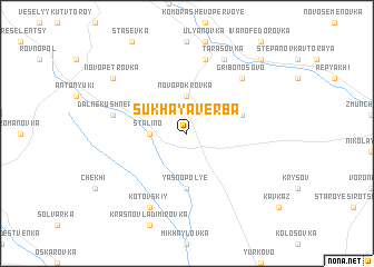 map of Sukhaya Verba