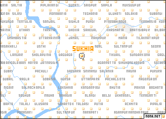 map of Sukhia