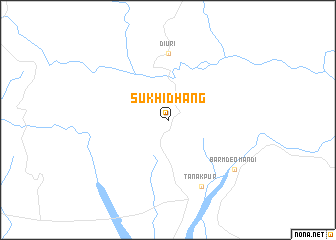 map of Sukhidhang