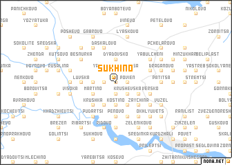 map of Sukhino