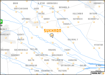 map of Sukhman