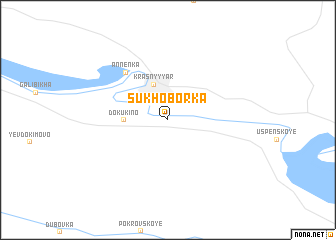 map of Sukhoborka