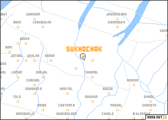 map of Sukho Chak