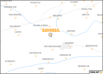 map of Sukhodil