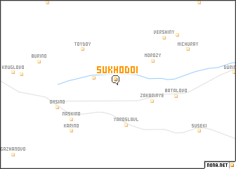 map of Sukhodoi