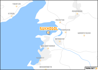 map of Sukhodol