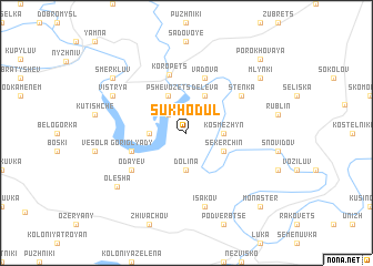 map of Sukhodul
