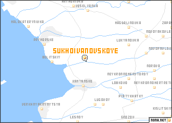 map of Sukhoivanovskoye