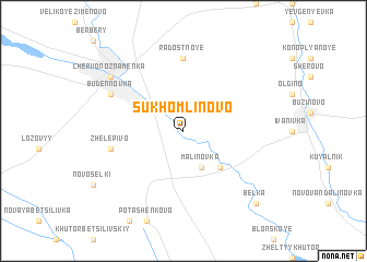 map of Sukhomlinovo