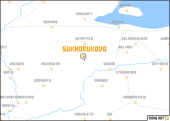 map of Sukhorukovo