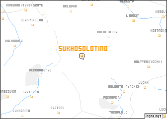 map of Sukho-Solotino