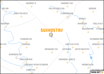 map of Sukhostav