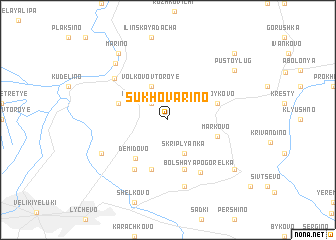 map of Sukhovarino