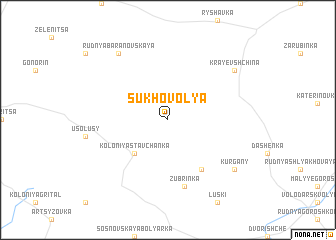 map of Sukhovolya
