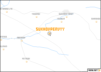 map of Sukhov Pervyy
