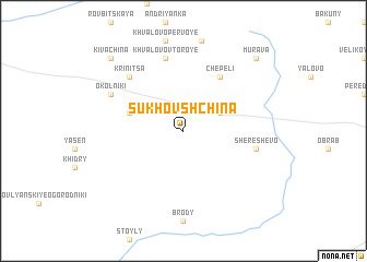 map of Sukhovshchina