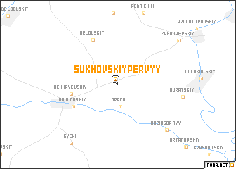 map of Sukhovskiy Pervyy