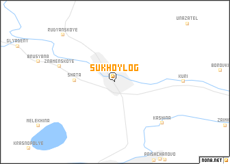 map of Sukhoy Log
