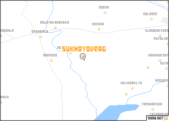 map of Sukhoy Ovrag