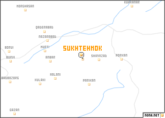 map of Sūkhteh Mok