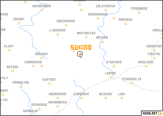 map of Sukino