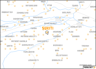 map of Sukiti