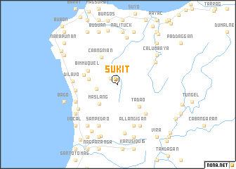 map of Sukit
