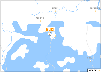 map of Suki