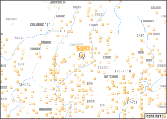 map of Suki