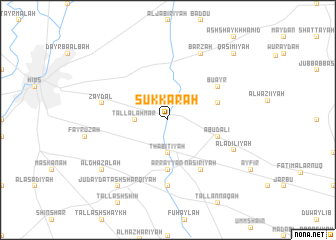 map of Sukkarah