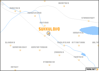 map of Sukkulovo