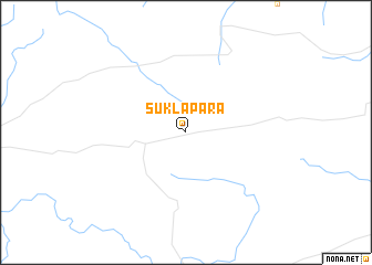 map of Suklapāra