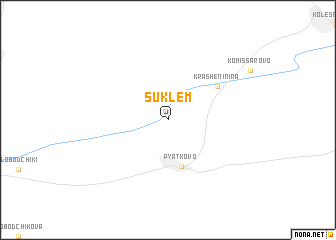 map of Suklem