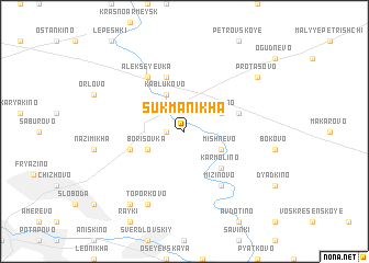 map of Sukmanikha