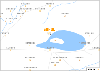 map of Sukoli