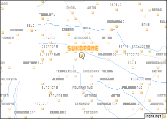 map of Sukorame