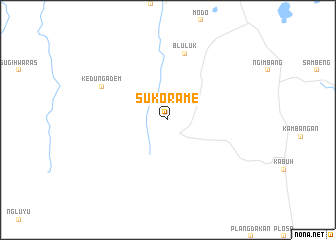 map of Sukorame