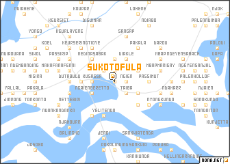 map of Sukoto Fula