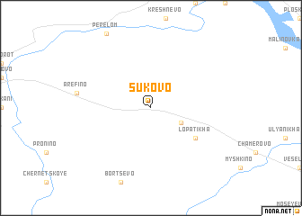 map of Sukovo