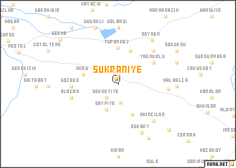 map of Şükraniye