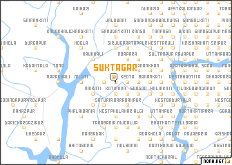 map of Suktāgar