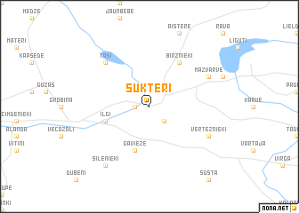 map of Sukteri