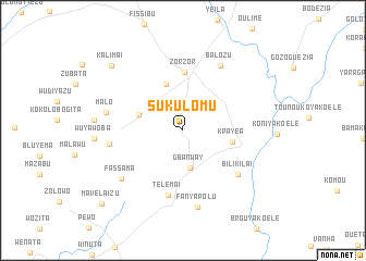 map of Sukulomu